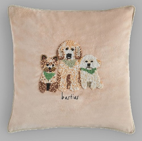 Next bead embellished dogs cat - bead,
