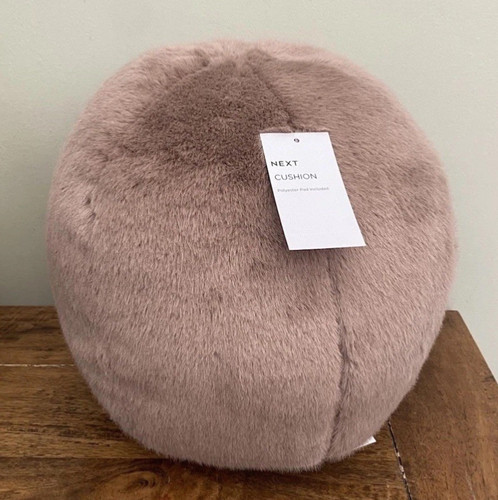Next cushion faux - next, fur