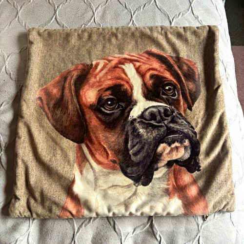 Next boxer dog cushion - cushion, cover