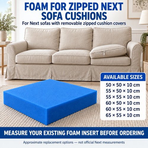 Foam replacement for - replacement,