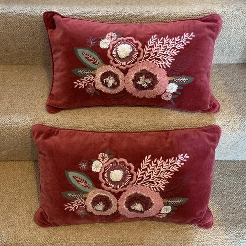 Pair next floral embroidered - next,