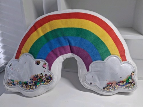 Next rainbow sequin pillow - sequin,